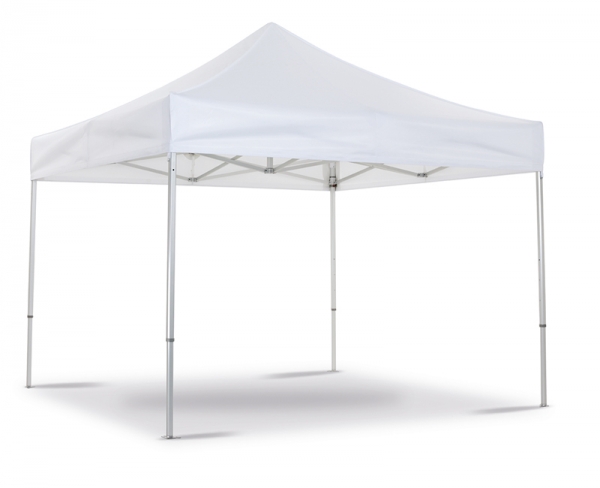 Gazebo pieghevole bianco 